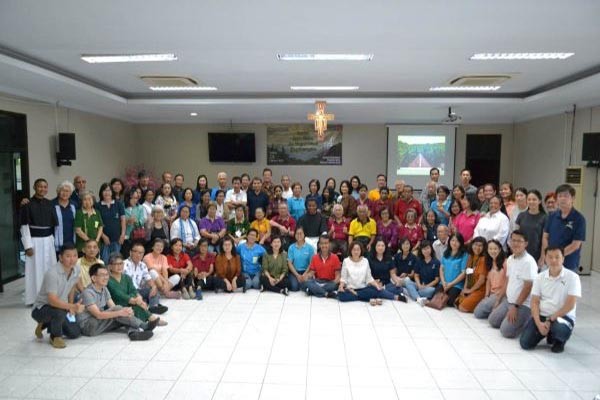 Rekoleksi Komunitas Meditasi Kristiani KAJ di Paroki Sunter 18-02-23